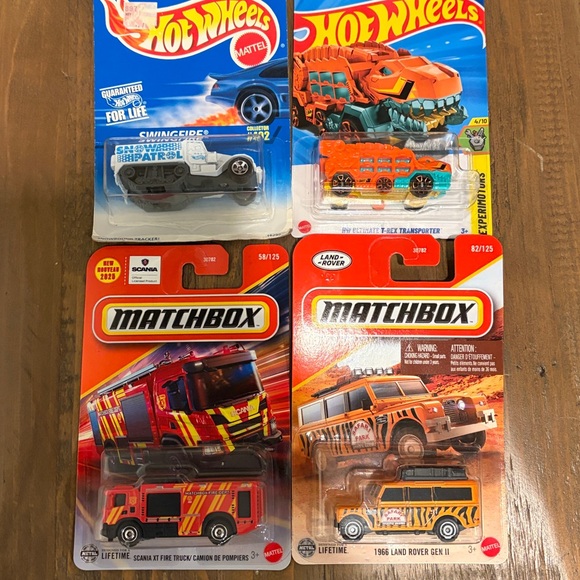 Hot Wheels/March box. Set of 4. New in box.
Nice variety. - Picture 6 of 12